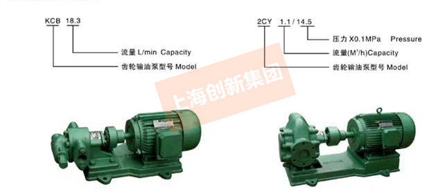 2CY系列齿轮油泵型号说明 2CY系列齿轮油泵型号说明